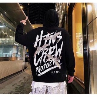 Áo hoodie htns cò trắng