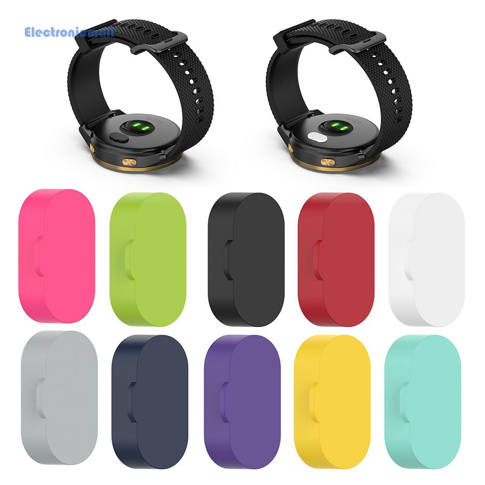 Set 10 nút silicone chống bụi cho cổng sạc Garmin Venu 2 Venu 2S Fenix 5