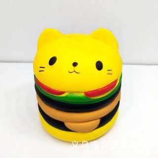 SQUISHY MÈO HAMBUGER LOẠI TO BỰ