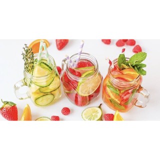 Ly Quai Thủy Tinh Trà Sữa 500ML nắp nhôm kín (không lỗ)