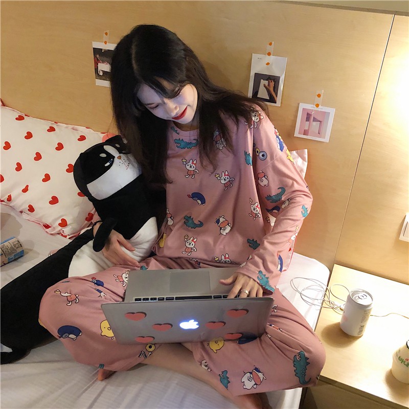 Set ulzzang đồ ngủ cá sấu DN011 (có ảnh thật)