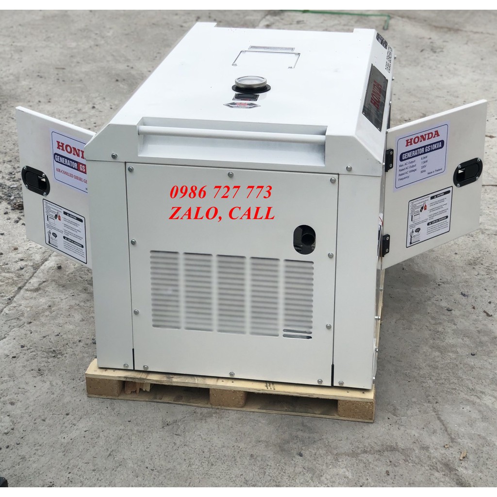 Xả kho máy phát điện honda chạy dầu 10kva chính hãng