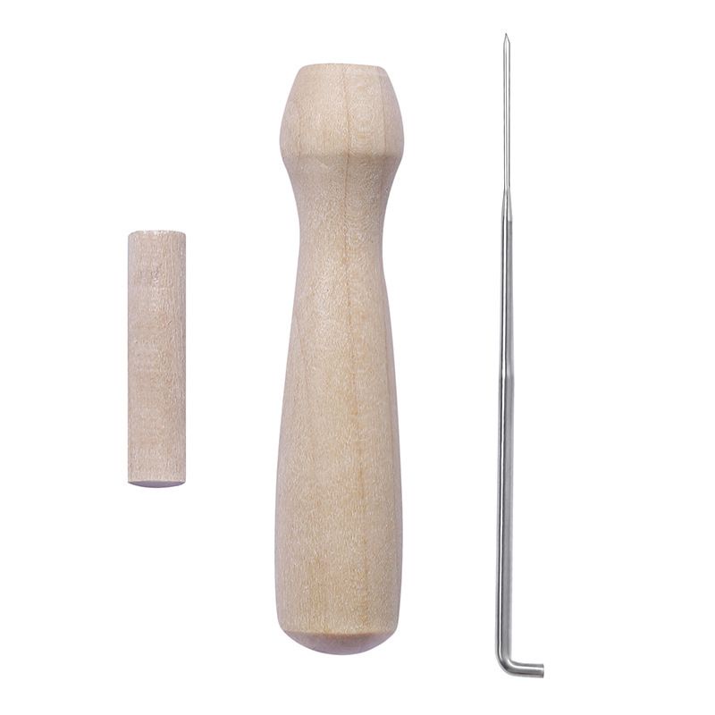 Kim chọc len cán gỗ kim chọc cán gỗ chọc len felting needle