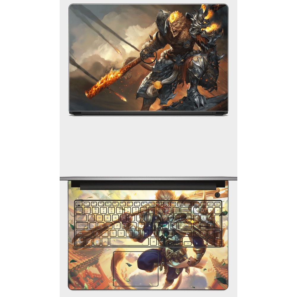 SKIN dán Laptop in hình nhân vật game LOL- Liên Minh Huyền Thoại. Full các dòng máy: Asus, Acer, Dell, Hp,.. In theo yc