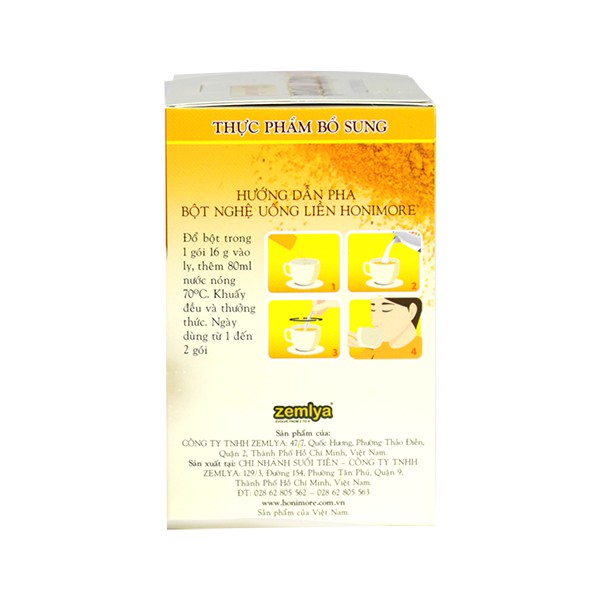 [FREESHIP] Bột nghệ uống liền Honimore 160g | BigBuy360 - bigbuy360.vn