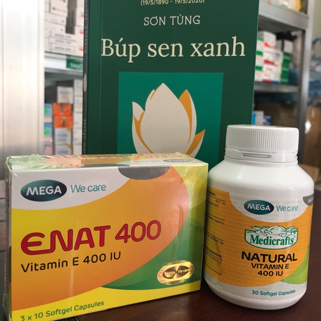 [SP Chính Hãng] - ENAT 400 IU-Bổ sung và dự phòng thiếu hụt vitamin E