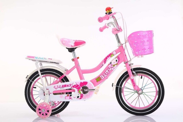 Xe đạp 18 inch hình công chúa cho bé gái