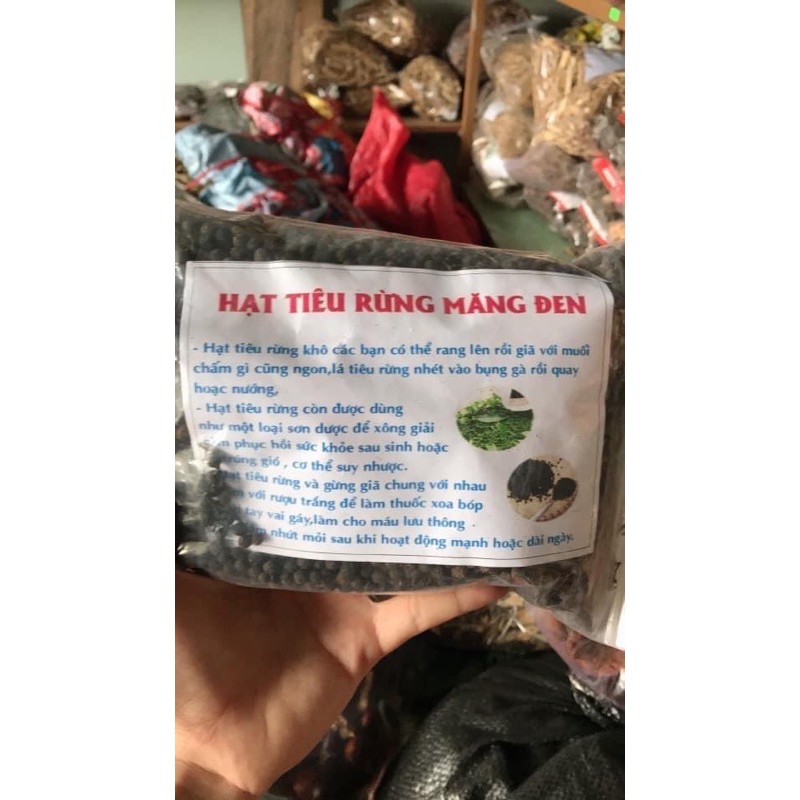 Hạt TIÊU RỪNG măng đen Kon Tum 1ky