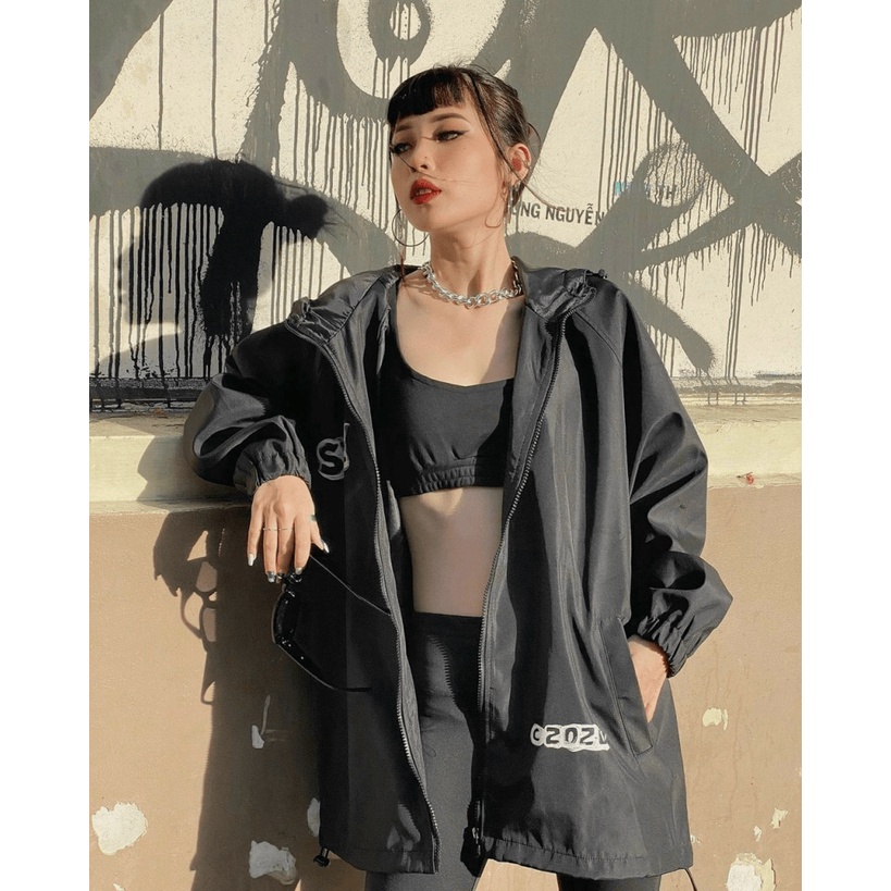 Áo Khoác Dù Unisex Form Rộng Dài in 3D Làn Khói Nghệ Thuật Cá Tính Trẻ Trung TP011 [NewUnisex]