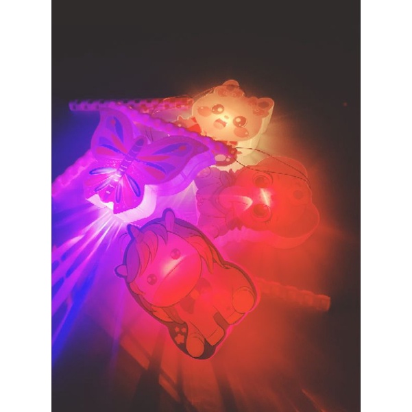 Lồng đèn nhựa các con vật ngộ nghĩnh cho bé rước trung thu