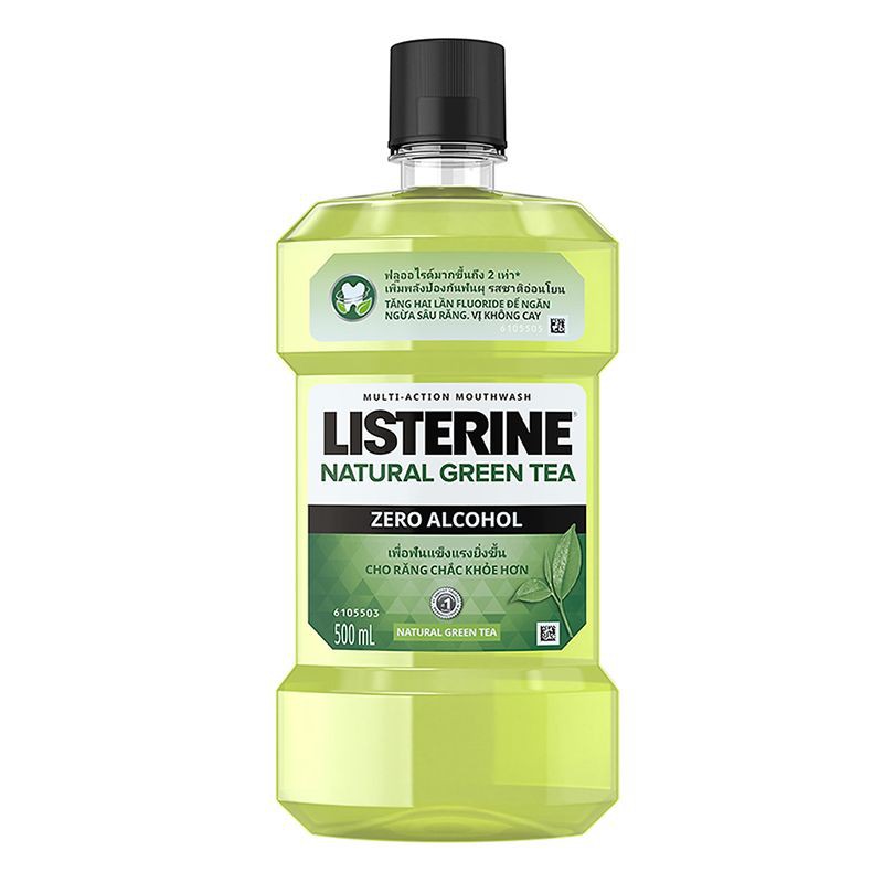 Nước Súc Miệng Listerine Trà Xanh Thiên Nhiên 500ML