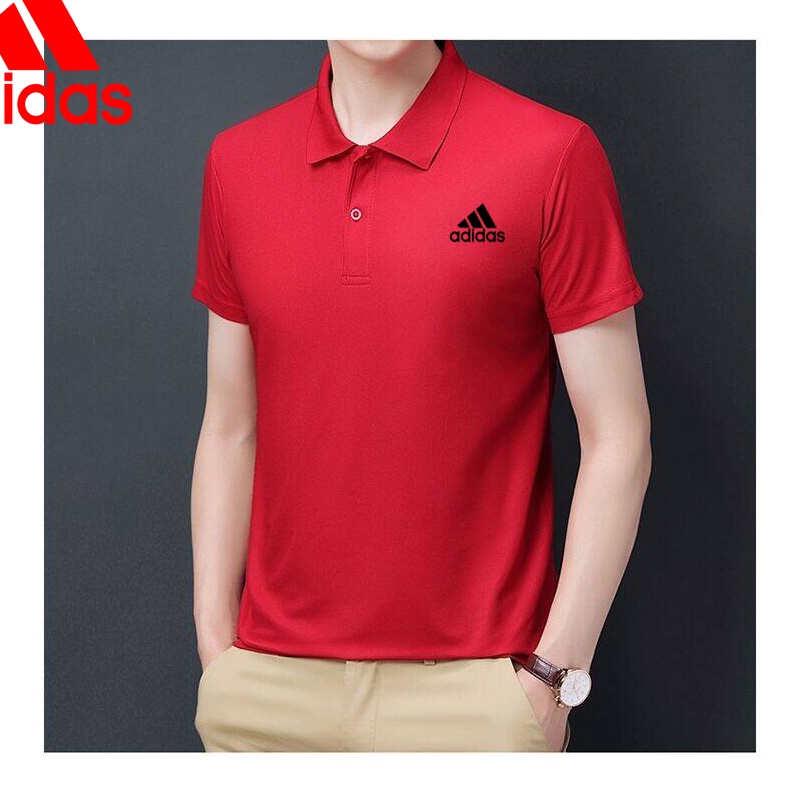 Áo Thun ADIDAS POLO Ngắn Tay Thiết Kế Mới Thời Trang Mùa Hè Dành Cho Nam