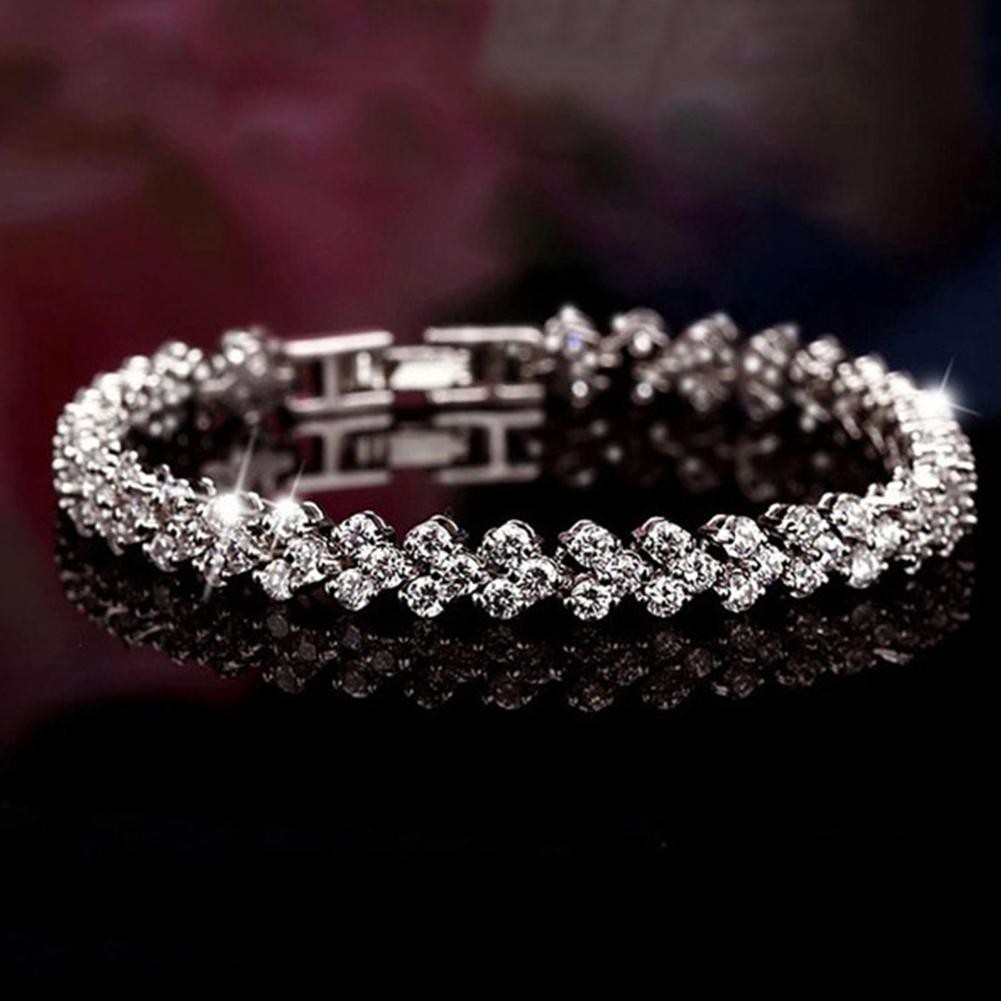 Vòng tay người phụ nữ quyến rũ pha lê rhinestone Vòng đeo tay mạ bạc Om Mani Padme Hum cho Wan