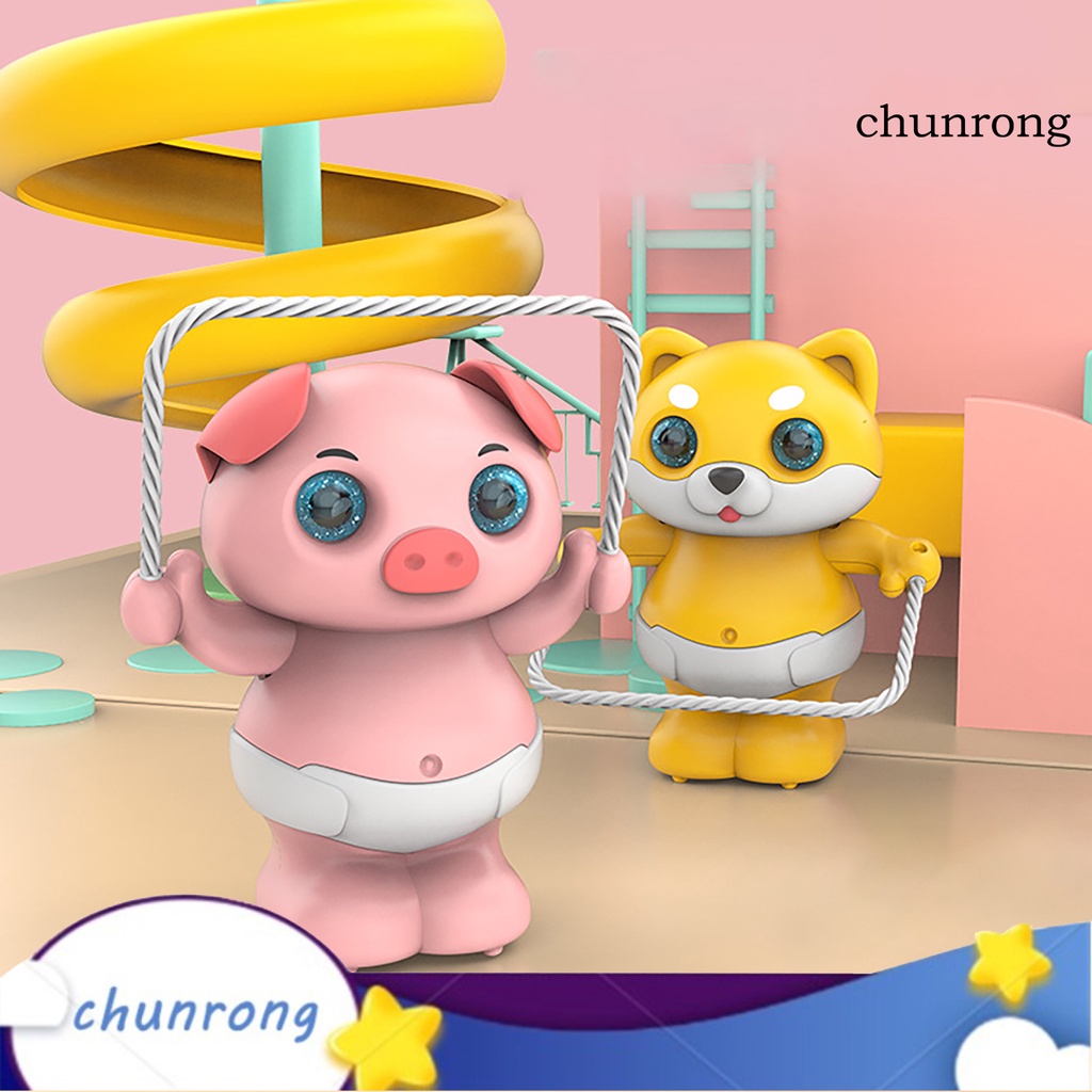 Cr Dây Nhảy Hình Heo Con / Cún / Cún Con Dễ Thương Dành Cho Các Bé