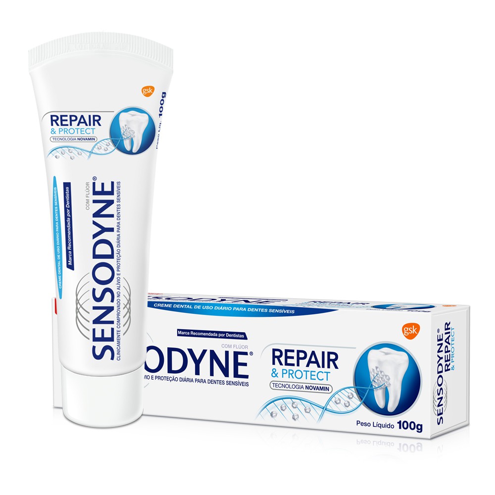 Kem Đánh Răng Giúp Phục Hồi Răng Nhạy Cảm Sensodyne Repair &amp; Protect 100g