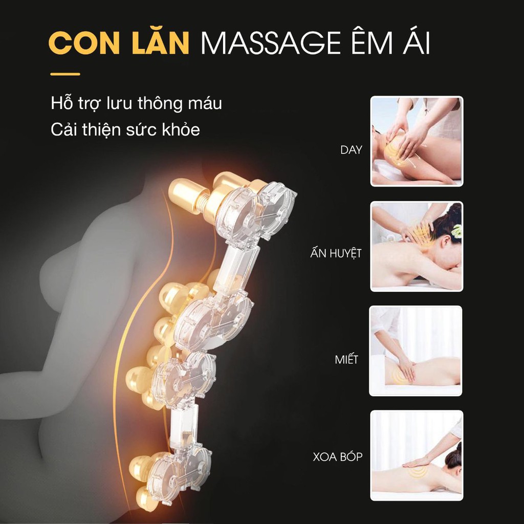 Ghế massage KLC KY6868 - công nghệ Body scan, công nghệ không trọng lực, công nghệ Nhật Bản...