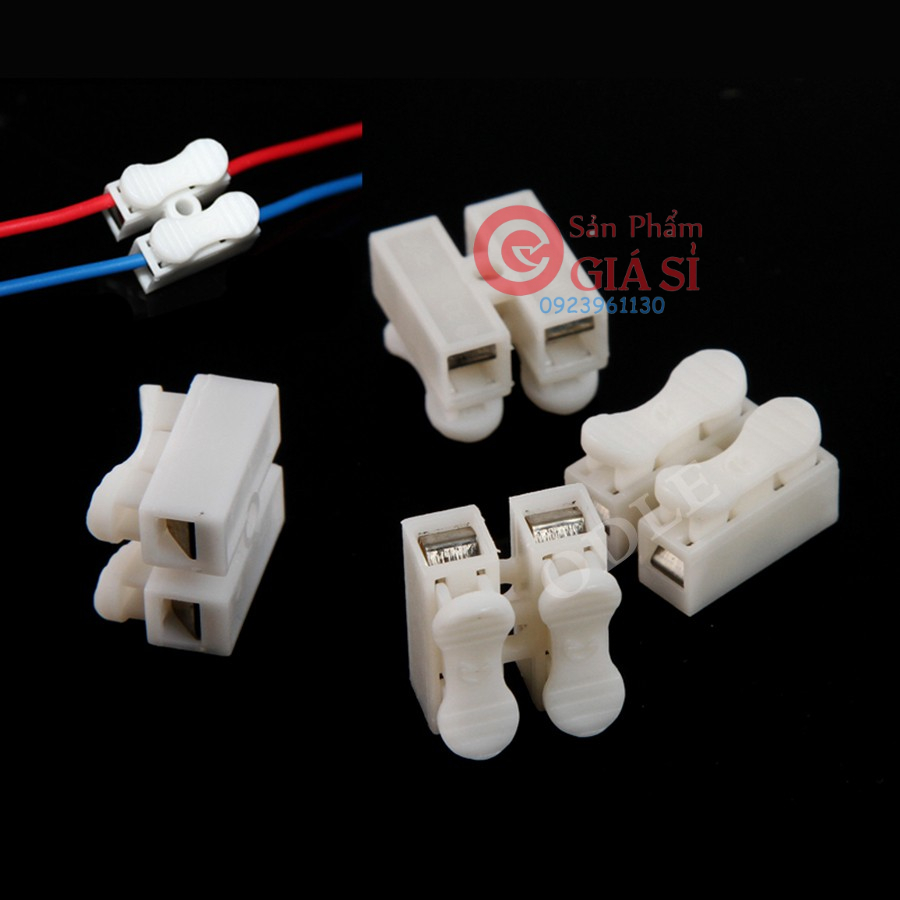 100 CHIẾC CÚT NỐI DÂY ĐIỆN CH-2 ❤️freeship❤️