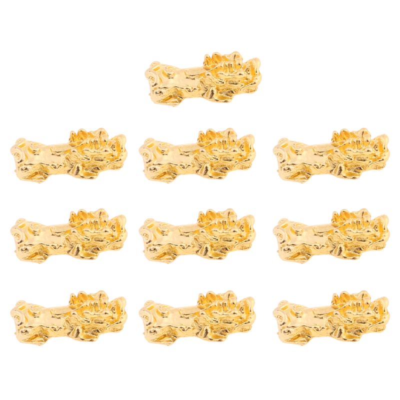 Set 10 Mặt Dây Chuyền May Mắn Pi Yao Attract Giàu Có Và May Mắn