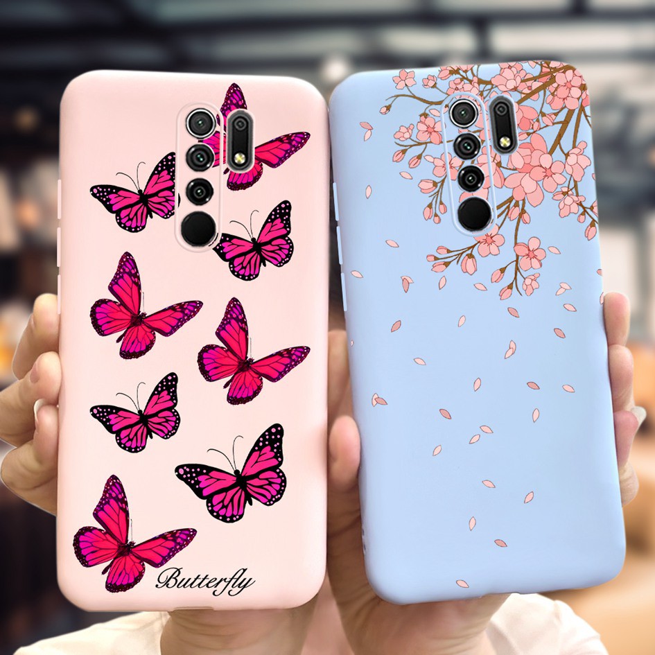 Ốp điện thoại silicon mềm hình trái tim thích hợp cho XIAOMI REDMI 9 POCO M2 REDMI9 PRIME 6.53 INCH