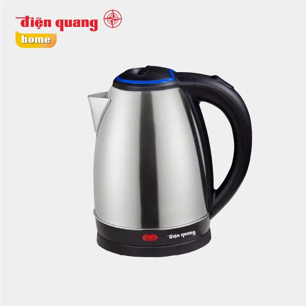 Ấm đun nước siêu tốc Điện Quang - Công suất 1500W - Dung tích 1.8L - INOX 201 - Mã model 1518 (Màu ngẫu nhiên)