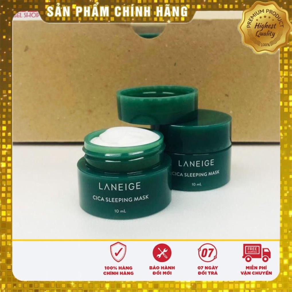 Mặt Nạ Ngũ Dưỡng Ẩm Chuyên Sâu Từ Nấm Men Rừng Laneige Cica Sleeping Mask 10ml- Hàn Quốc