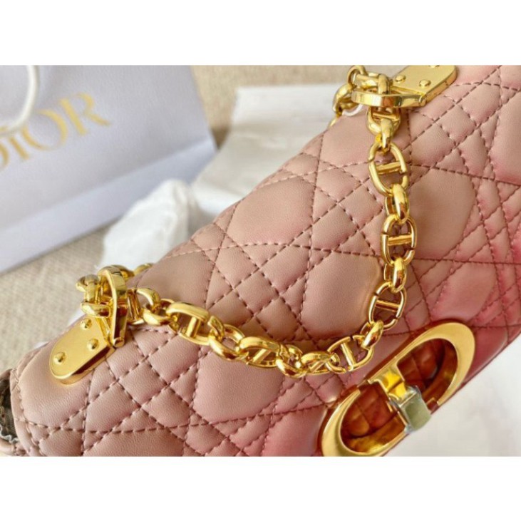 Túi xách nữ Dior caro 2 màu phaphom chuẩn căng đét