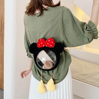 Full set nguyên liệu tự đan túi hình Mickey độc lạ