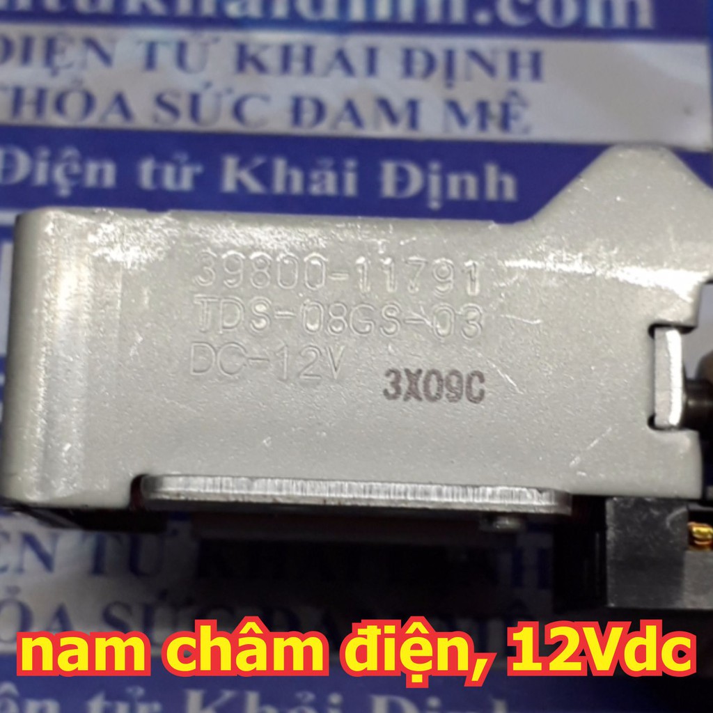 nam châm điện TDS-08GS-03, lõi 8mm, 12vdc kde3086
