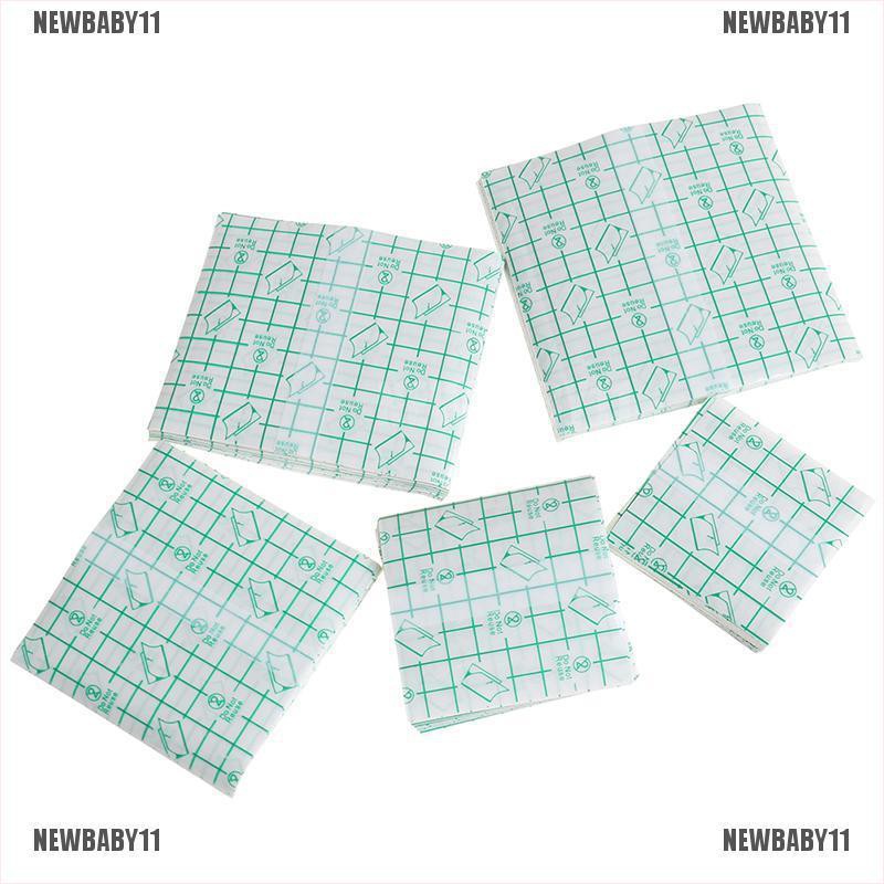 Bộ 100 Miếng Dán PU Cố Định Vết Thương Chống Thấm Nước NEWBABY11