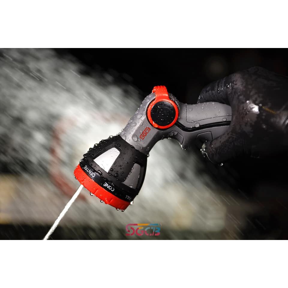 ĐẦU PHUN NƯỚC ĐIỀU CHỈNH ÁP LỰC SGCB 7-PATTERN NOZZLE(TAIWAN) SGGD284 ducthanhauto