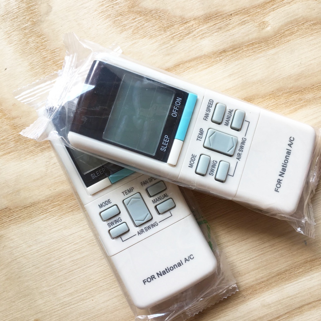 Remote máy lạnh National [TẶNG KÈM PIN] Khiển remote điều hoà máy lạnh National