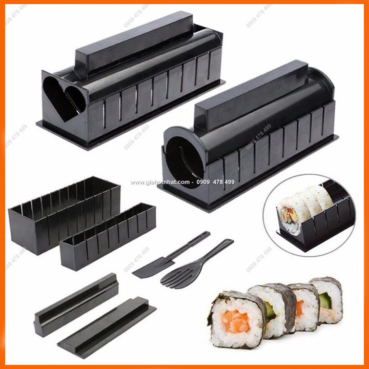BỘ DỤNG CỤ LÀM SUSHI 11 MÓN TIỆN LỢI - 6218