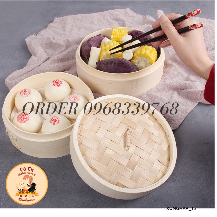 Thảm hấp nhiều size của Xửng hấp tre  đồ ăn bằng tre