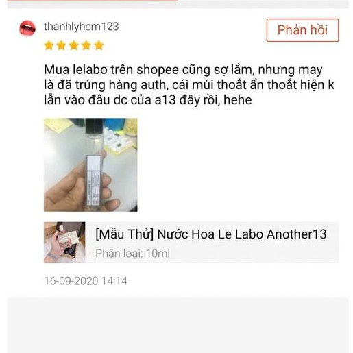 [MRS.SCENT] Nước Hoa Le Labo Another 13, nước hoa cao cấp chính hãng - mùi trong veo, thanh sạch, thoắt ẩn thoắt hiện | Thế Giới Skin Care