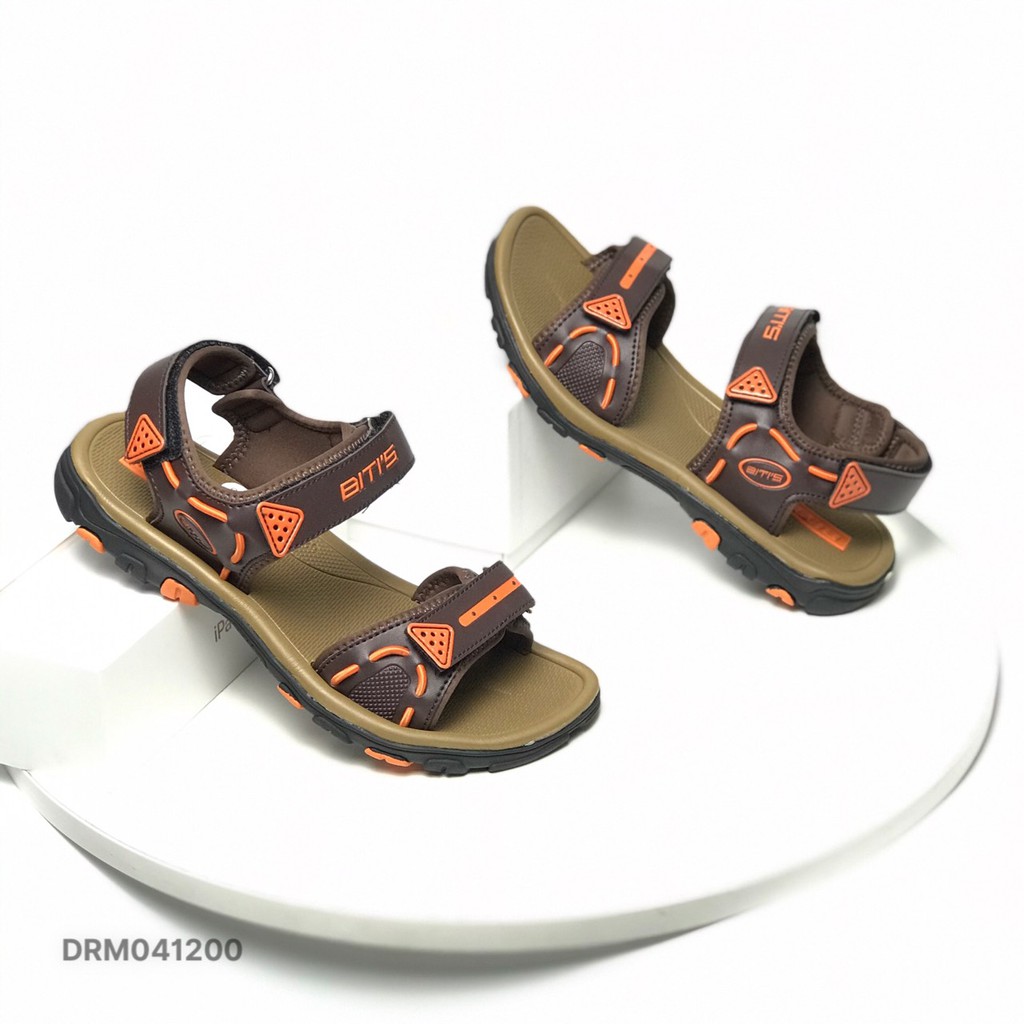 Sandal nam BlTIS ❤️FREESHIP❤️ Dép quai hậu học sinh dáng thể thao đế cao su DRM041200