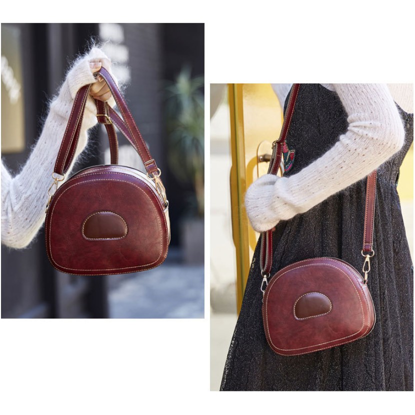 Túi vỏ sò đeo chéo - HALN64