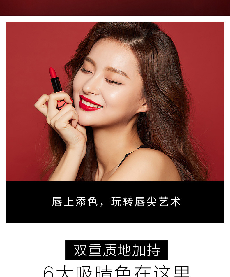 (Hàng Mới Về) Set 6 Son Môi Mini Lâu Trôi Không Để Lại Vệt Phong Cách Hàn Quốc | BigBuy360 - bigbuy360.vn