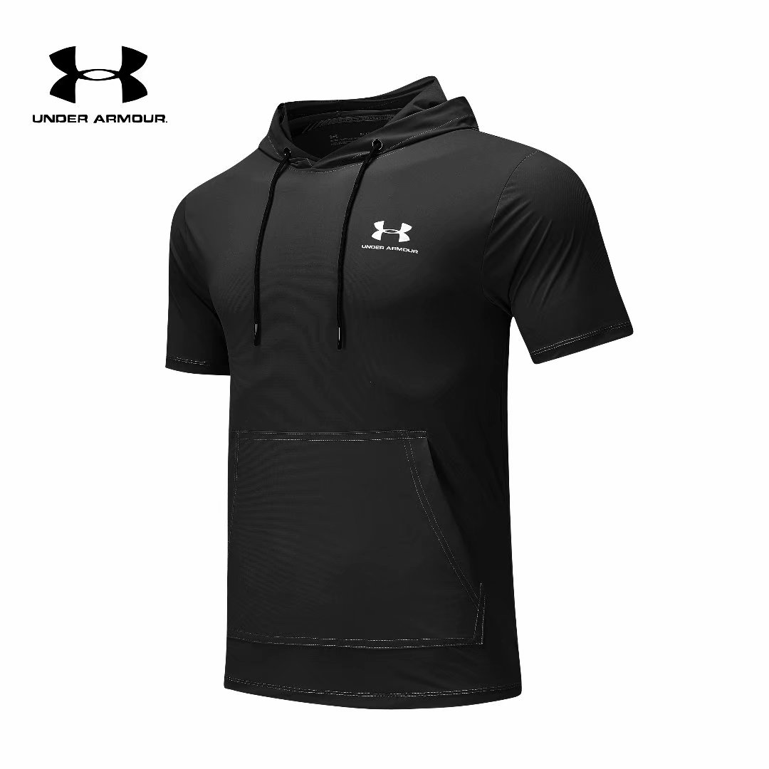 Áo Thun Thể Thao Tay Ngắn Có Nón Thời Trang Nam Năng Động | BigBuy360 - bigbuy360.vn