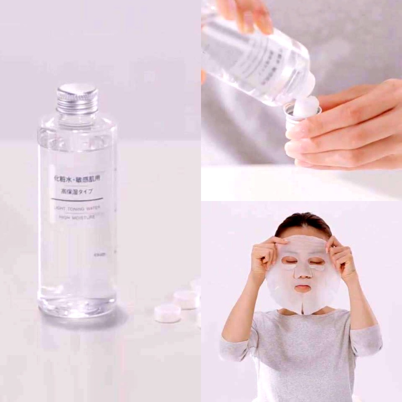 NƯỚC HOA HỒNG DƯỠNG ẨM, PHỤC HỒI DA MUJI LIGHT TONING WATER