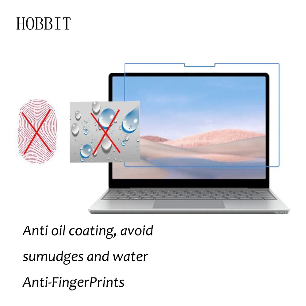 Set 3 MiếNg DáN Nano ChốNg CháY Nổ BảO Vệ MàN HìNh Cho Microsoft Surface Laptop Go 12.4inch Tablet HD