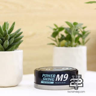 Sáp vuốt tóc M9 Power Swing Max Hard Wax 80g | Nhập khẩu Hàn Quốc
