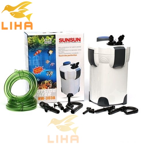 Lọc Thùng SunSun HW303A - Máy Lọc Thùng Bể Cá Thủy Sinh