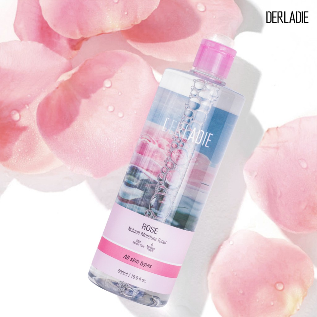 Nước Hoa Hồng Derladie Natural Moisture Toner 500ml