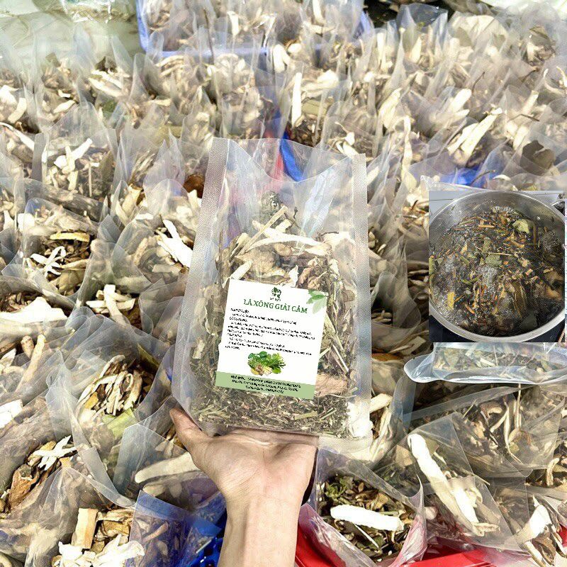 LÁ XÔNG GIẢI CẢM, TẮM PHỤC HỒI CƠ THỂ
