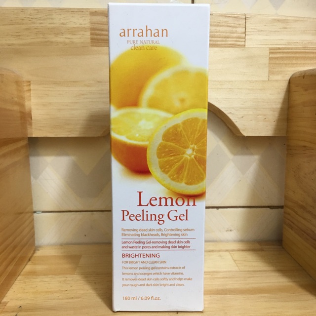 Tẩy tế bào chết Arrahan Lemon Peeling Gel 180ml