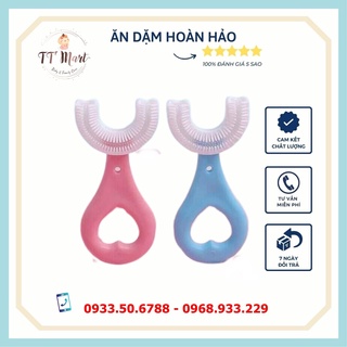 Bàn trải tập đánh răng chữ U cho bé