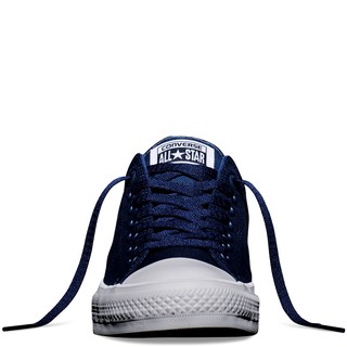 Giày Chuck 2 AllStar Classic Cổ Thấp Nữ Xanh Navy