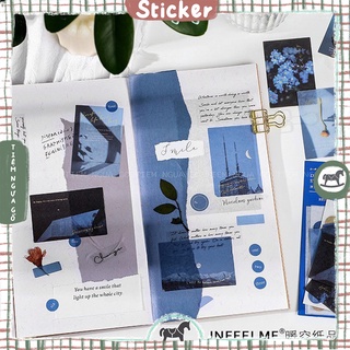 [Mã SKAMLTSM9 giảm 10% đơn 99K] Gói sticker ảnh Floating Like a Dream + shape sticker - Tiệm Ngựa Gỗ
