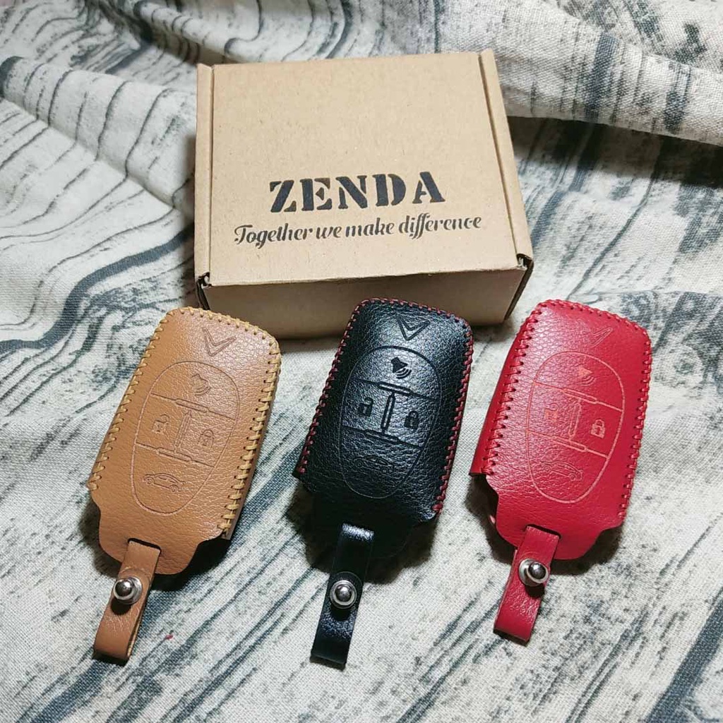 Bao da chìa khóa smartkey xe hơi điện Vinfast VF E34