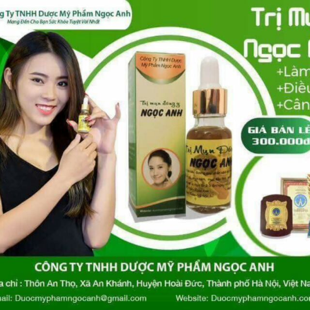 Trị mụn đông y